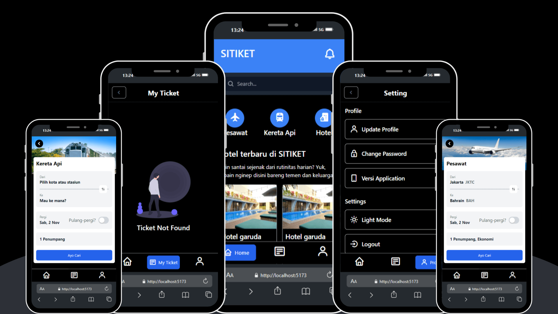 Sitiket - A Online Ticketing and Travel Management preview